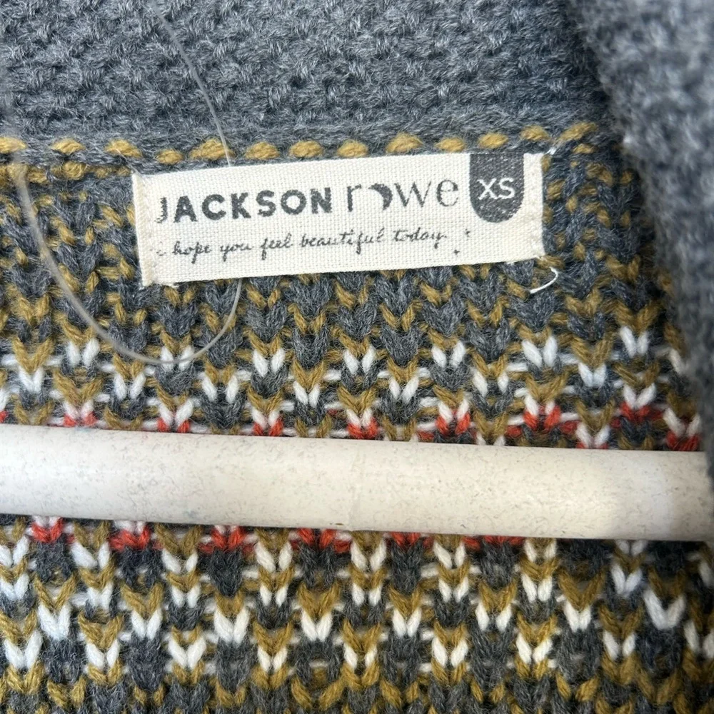 Jackson Rowe Multicolor Patterned Cardigan - Picture 5 of 7